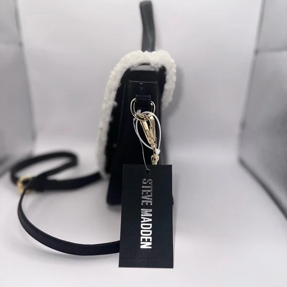 STEVE MADDEN SHERPA CROSSBODY BAG NWT - Picture 10 of 13